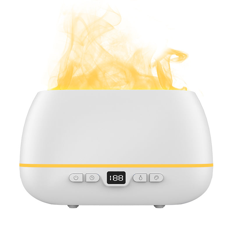 3D Flame Humidifier 200ml USB Flame Aroma Diffuser Household Humide Aromatherapy Diffuser
